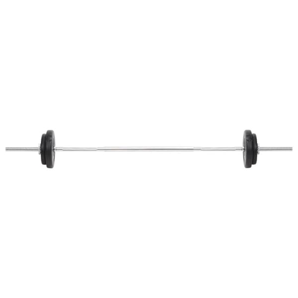 vidaXL Skivstång och hantlar set 30 kg