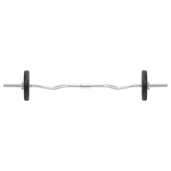 vidaXL Skivstång och hantlar set 30 kg
