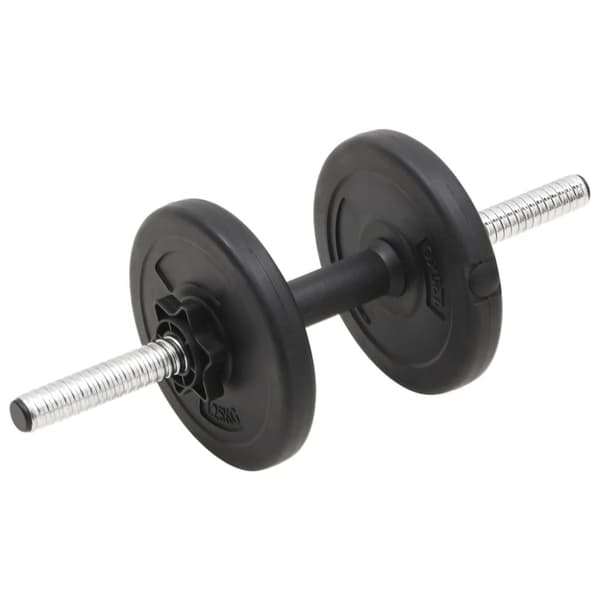 vidaXL Skivstång och hantlar set 30 kg