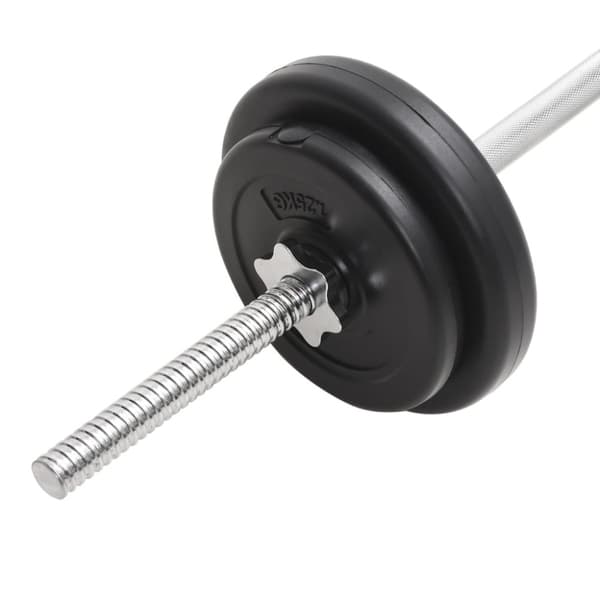 vidaXL Skivstång och hantlar set 30 kg