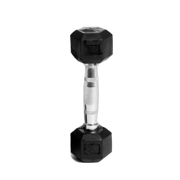 Hexhantel gummi, 2 - 60 kg, Abilica
