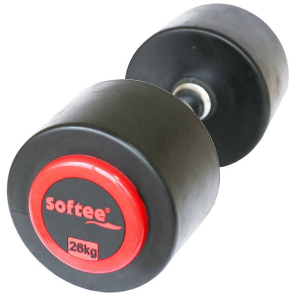 Softee Pro-sport Dumbbell 26kg Svart 26 kg