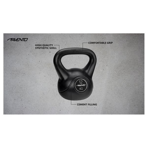 Avento Plastic Concrete 12kg Svart 12 kg