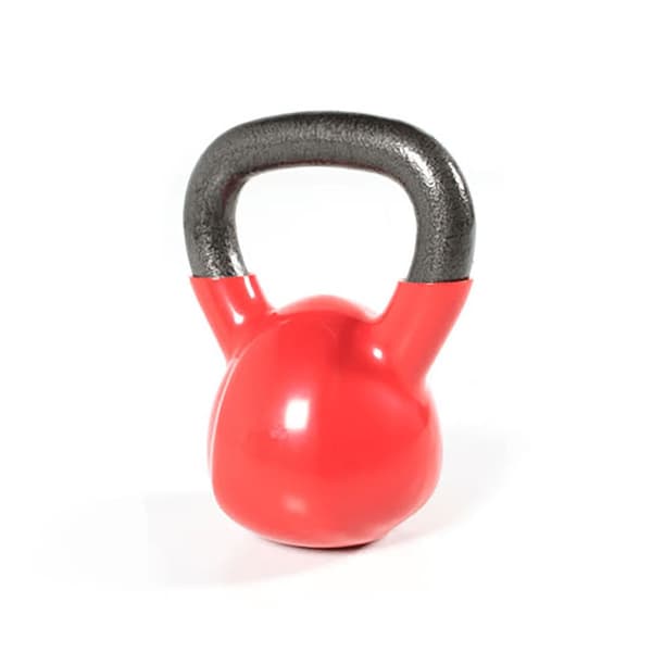 Olive Vinyl Kettlebell 12kg Rød 12 kg