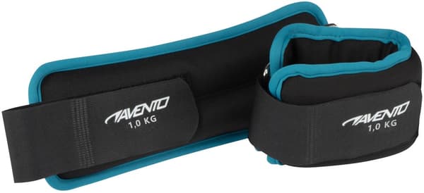 Wrist/ankle weight neopreen AVENTO 42AE 2X1kg Black/Blue
