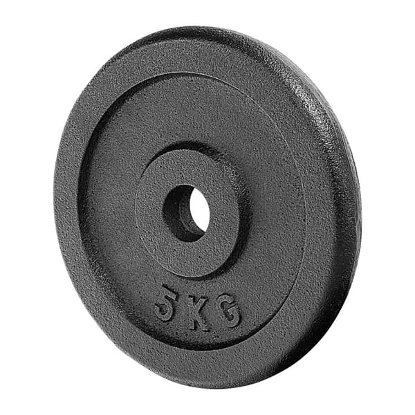 Hantelskivevikt set SMIDESJÄRN 20 kg - 26 mm diameter - 4x 5 kg