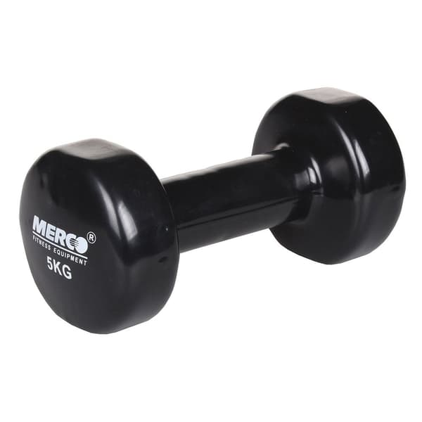 Powershot Vinyl Dumbbell 5kg Svart 5 kg