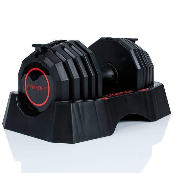 Gymstick Quick-lock Dumbbell 22.5kg Sort 22.5 kg
