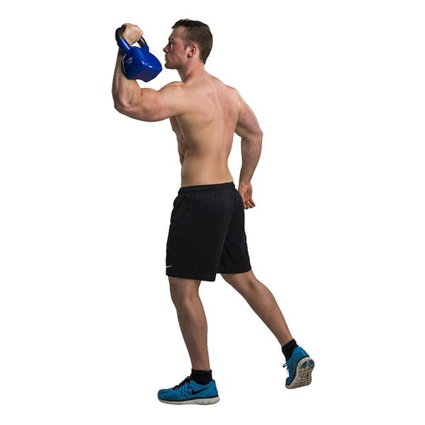 Tunturi Kettlebells Med Vynil 12kg Blå 12 kg