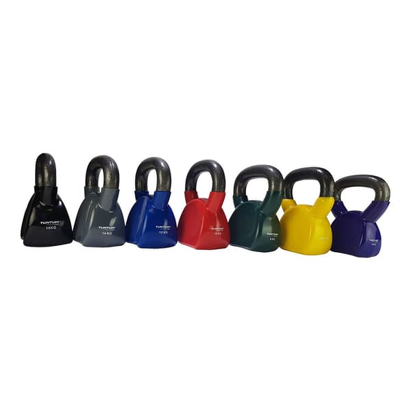 Tunturi Kettlebells Med Vynil 8kg Sort 8 kg