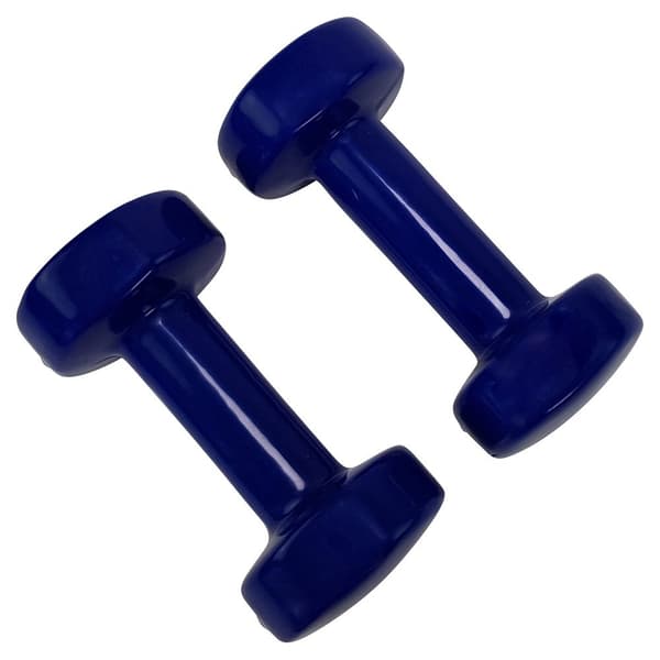Tunturi Vynil Dumb 4kg 2 Enheter Blå 4 kg