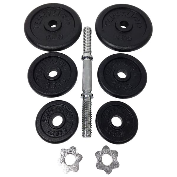 Tunturi Vægtesæt 20kg Sort
