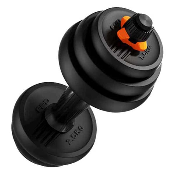 Fed Hantelsats V 2+bar+kettlebell 30kg 30kg Silver 30 kg
