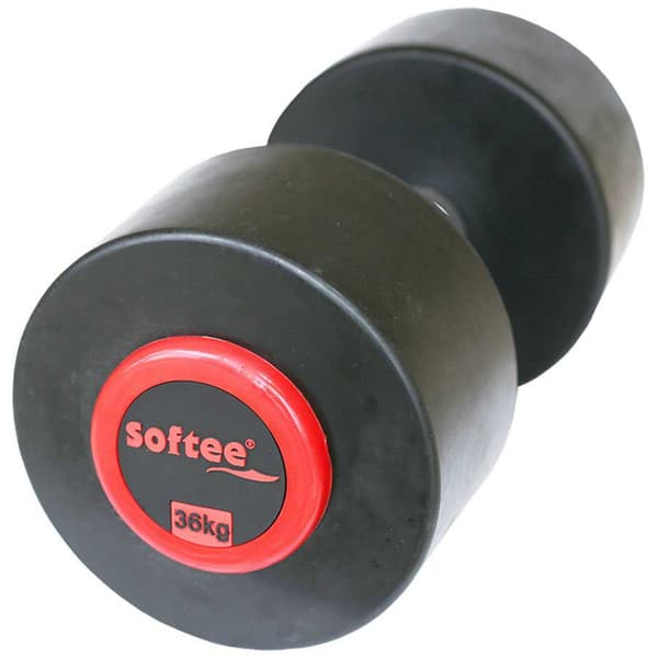 Softee Pro-sport Dumbbell 36kg Sort 36 kg