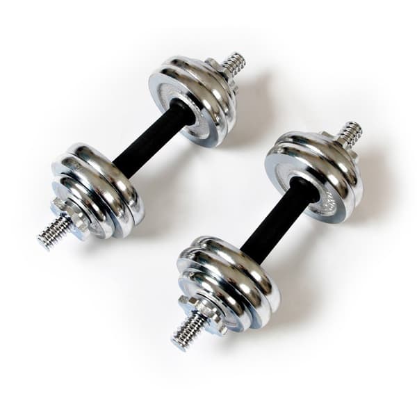 Keboo Hantelset Serie 700 15kg Silver 15 kg