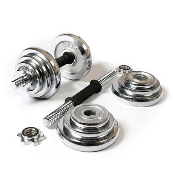 Keboo Käsipainosetti Serie 700 20kg Hopeinen 20 kg