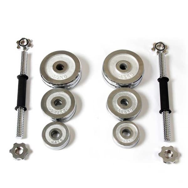 Keboo Hantelset Serie 700 20kg Silver 20 kg
