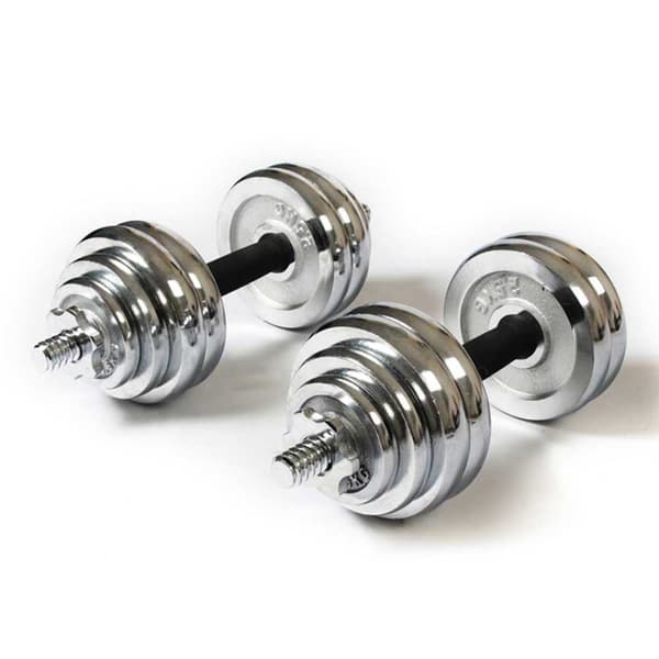 Keboo Käsipainosetti Serie 700 30kg Hopeinen 30 kg