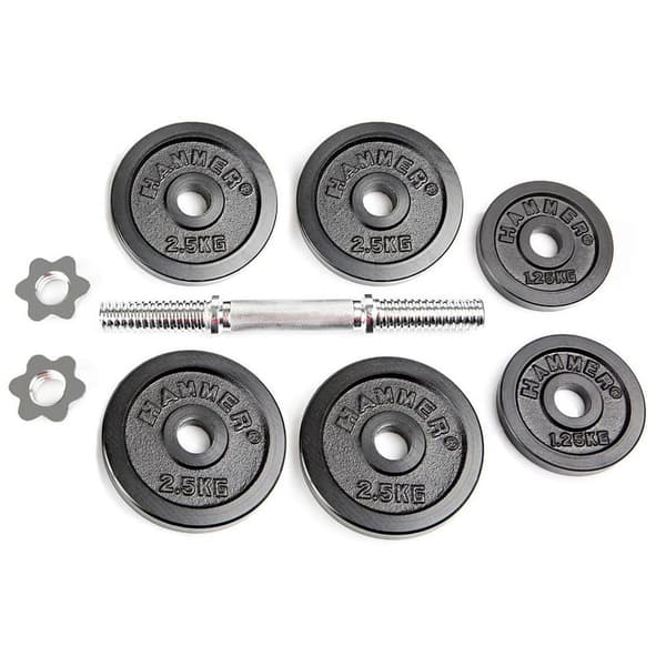 Finnlo Hantelset 15kg Silver 15 kg