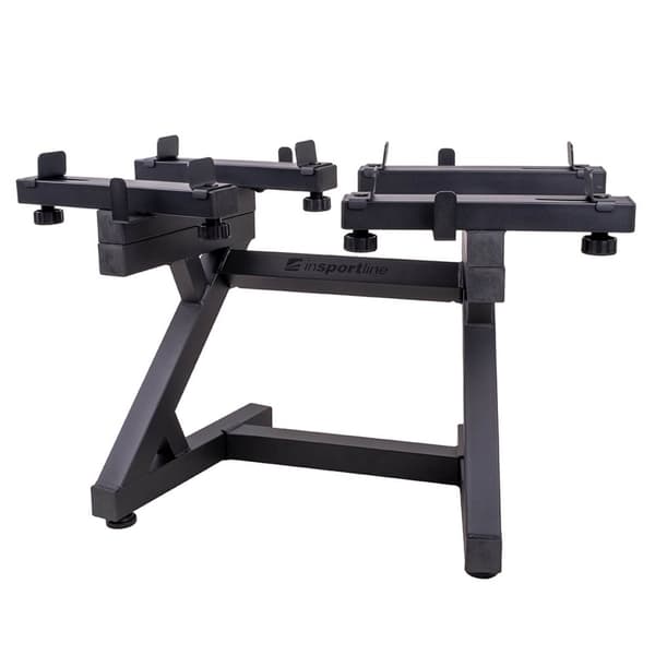 Justerbare manualer med stativ Durabell, 2 x 6.5 - 24.5 kg, inSPORTline
