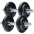 Miniatyrbilde 1 av 5: Fit'n Shape Justerbare Håndvekter 20kg, jernplater