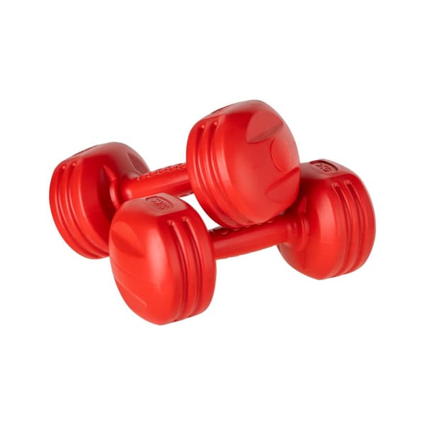 Sæt bitumen håndvægte 20 kg (2x1kg + 2x2kg + 2x3kg + 2x4kg), REBEL ACTIVE