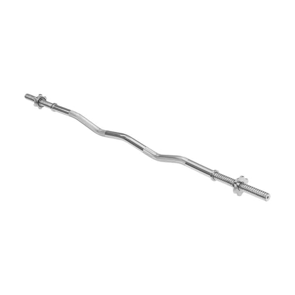Lidt brækket hals, vægtstang 120 cm, 5 kg REBEL ACTIVE