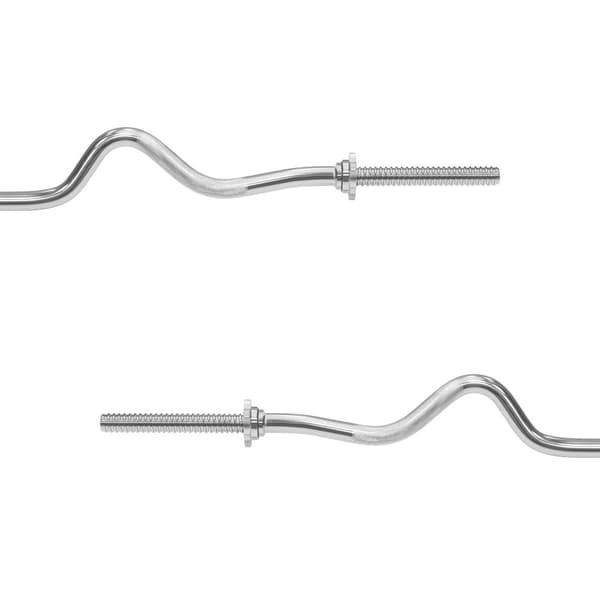 Kraftigt brækket hals, vægtstang 120 cm, 5,3 kg REBEL ACTIVE