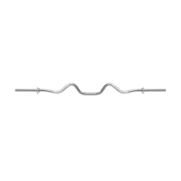 Kraftigt brækket hals, vægtstang 120 cm, 5,3 kg REBEL ACTIVE