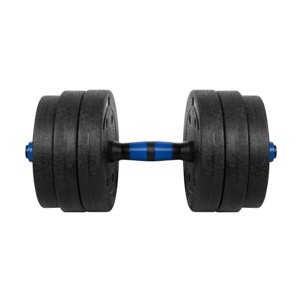 Justerbara bituminösa hantlar med kontakt 2x10kg REBEL ACTIVE