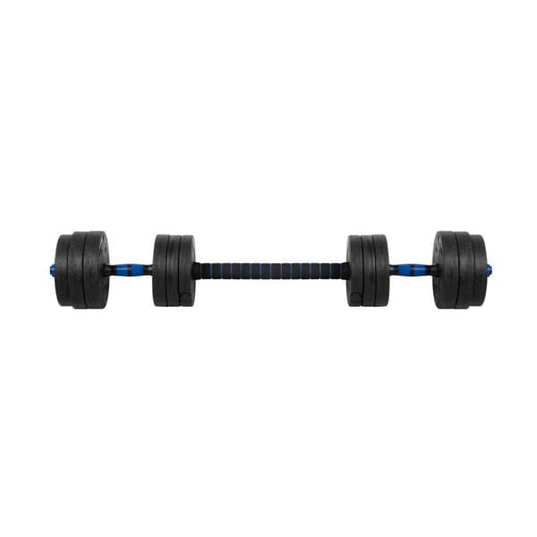 Justerbara bituminösa hantlar med kontakt 2x10kg REBEL ACTIVE