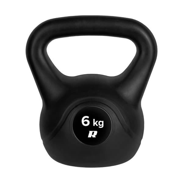 Bituminös kettlebell 6kg, REBEL ACTIVE