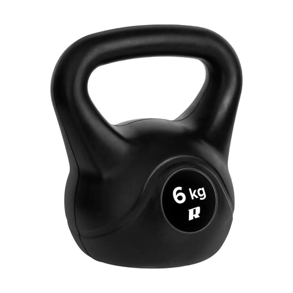 Bituminös kettlebell 6kg, REBEL ACTIVE