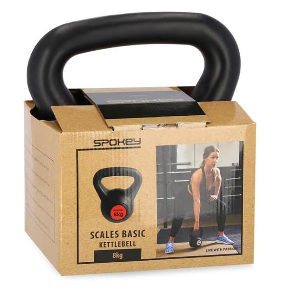 Spokey Kettlebell Scales Basic Svart 6 kg