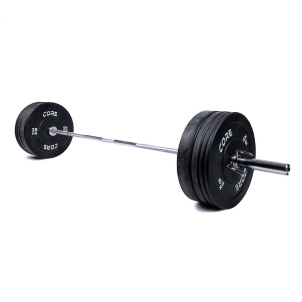 Core Vektstang Sett Bumper 80kg