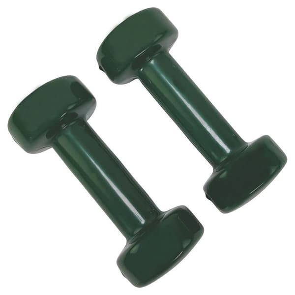 Tunturi Vynil Dumb 2kg 2 Enheder Grøn 2 kg