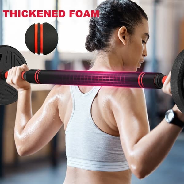 20kg Home Fitness Justerbara Vikter Dumbbells Set för Män Kvinnor