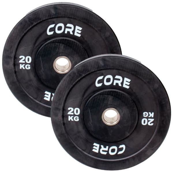 Core Viktskivor Bumper (5-25kg), par - 10 kg