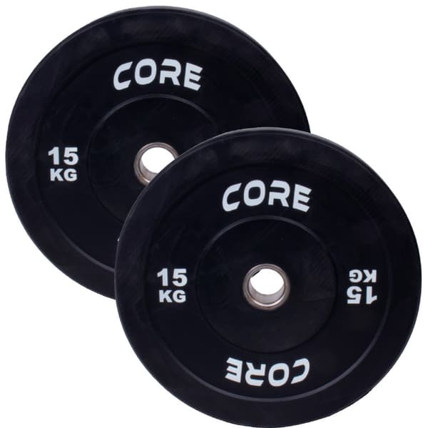 Core Viktskivor Bumper (5-25kg), par - 10 kg
