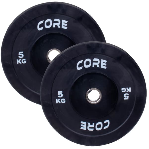 Core Viktskivor Bumper (5-25kg), par - 10 kg