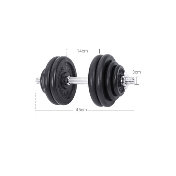 Dapper Set - Cast Iron - Dumbell Set - Justerbar - 60 kg - Hemmet Gym
