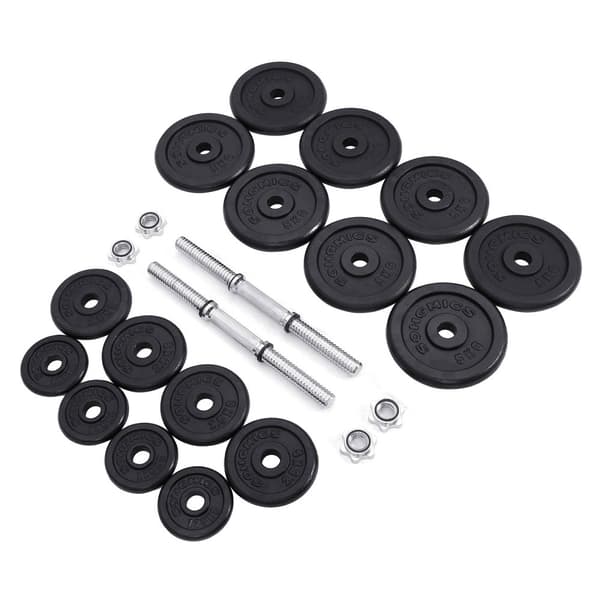 Dapper Set - Cast Iron - Dumbell Set - Justerbar - 60 kg - Hemmet Gym