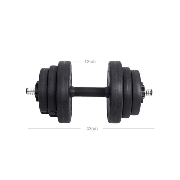 Halter sæt - Justerbar håndvægtssæt - 20 kg - Fitness -håndvægte