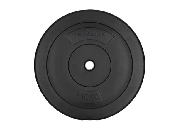 20kg ABS Håndvægtssæt - 2x10kg Kompatibel med 25mm Stænger til Hjemmetræning