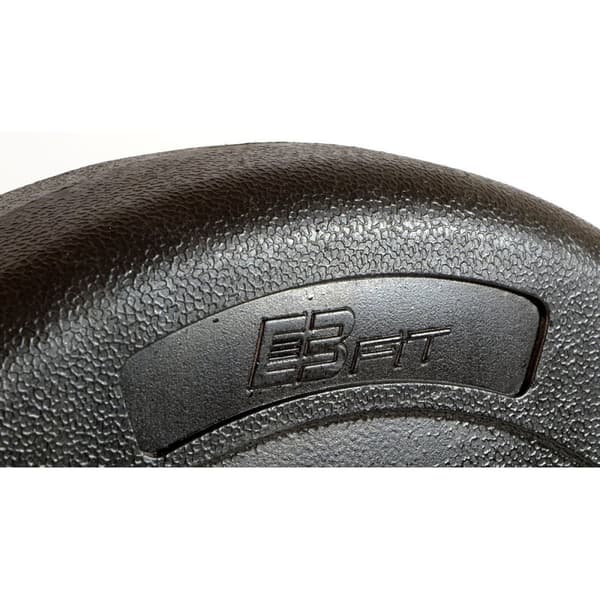 EB FIT 15kg Professionella Gymvikter - Hållbar Bitumenbeläggning för Fitnesscenter