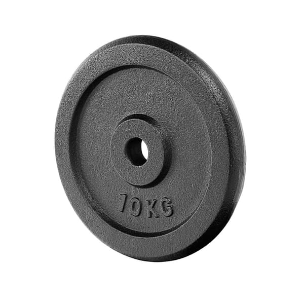 20kg gjutjärnsviktset för nybörjare - 2x10kg, 26mm hål, hållbar hemmagymutrustning