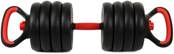 Højkvalitets 40kg håndvægtssæt med kettlebell til seriøse fitnessentusiaster