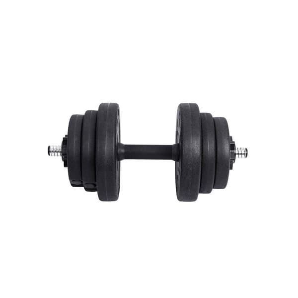 Halter Set - hantlar - 20 kg totalt - svart