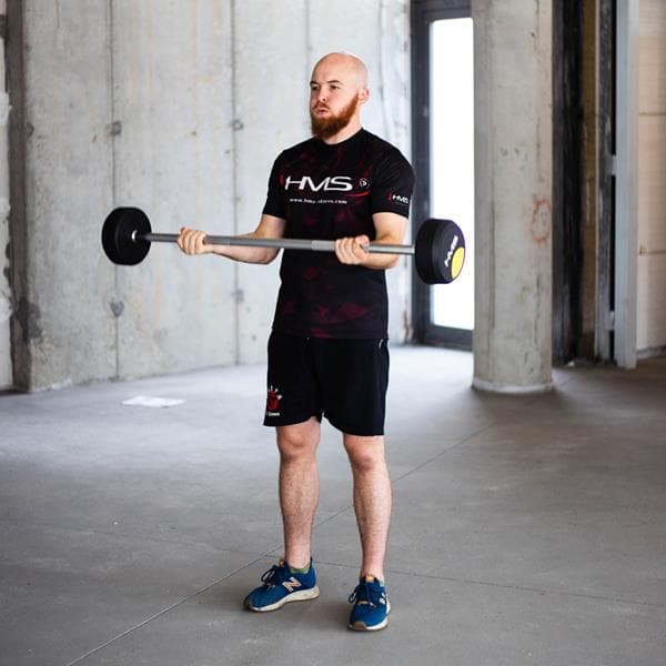 GSG-10 GUMMIBELÄGD FAST STÅNG 10 KG HMS