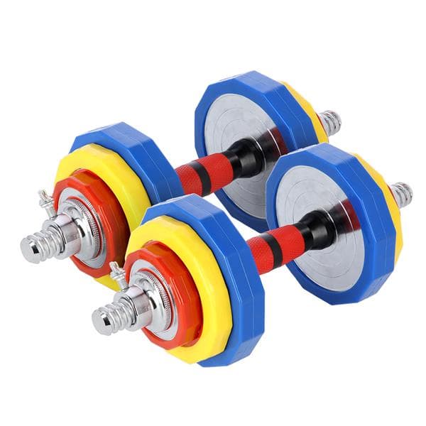 SKC20 BARBELLS-BARB I Kuffert FARVERIG 2x10KG HMS